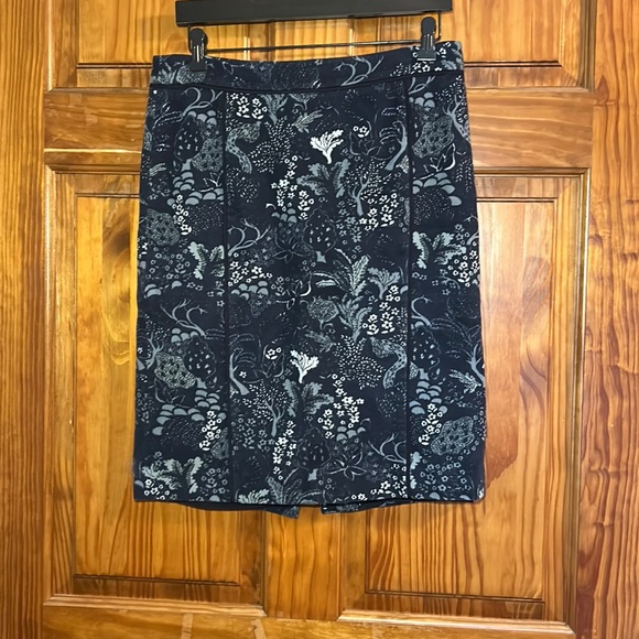 Ann Taylor Botanical Print Skirt - Picture 1 of 11
